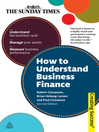 Cover image for How to Understand Business Finance